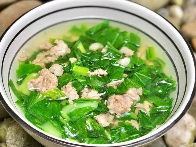 Món canh thịt heo